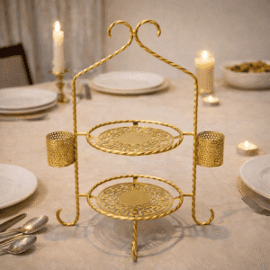 Wrought Iron Plate Spoon Stand