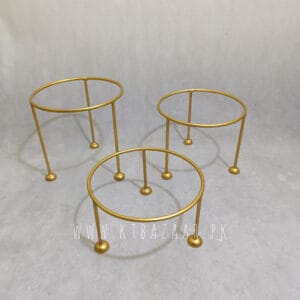 Wrought Iron Stands for Bowl/Pan set of 3