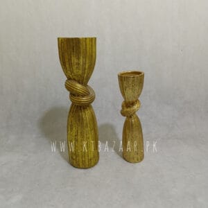 Golden Knot Candle Holders set of 2