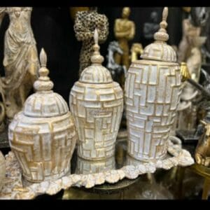 Beautiful Candy Jar Set of 3