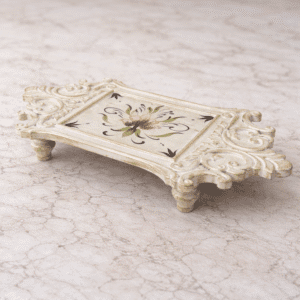 Elegance Ornate Pedestal Tray